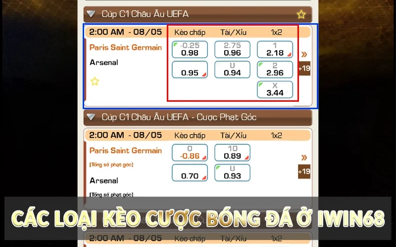 Thể Thao Iwin68 - Sảnh cược đỉnh cao siêu xanh chín 3 Các bộ môn Thể Thao Iwin68
