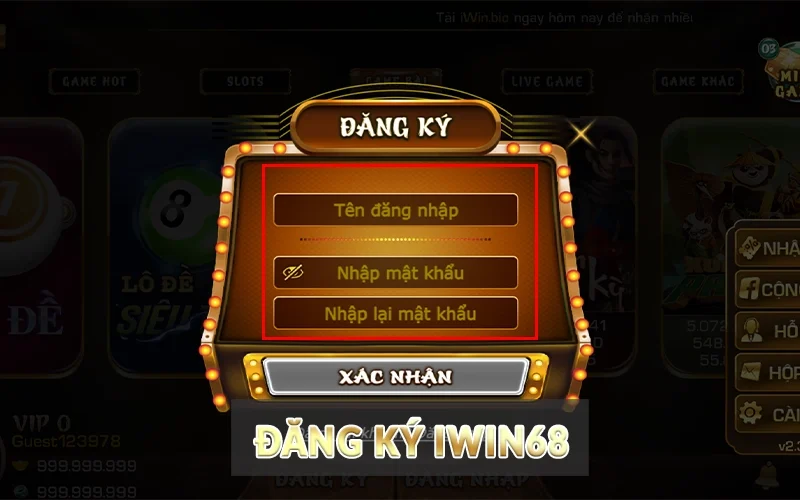 đăng ký Iwin68