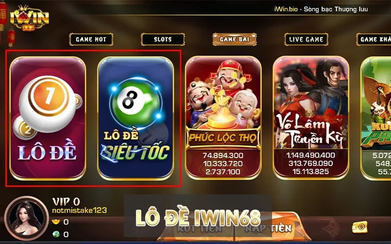 Lô đề Iwin68