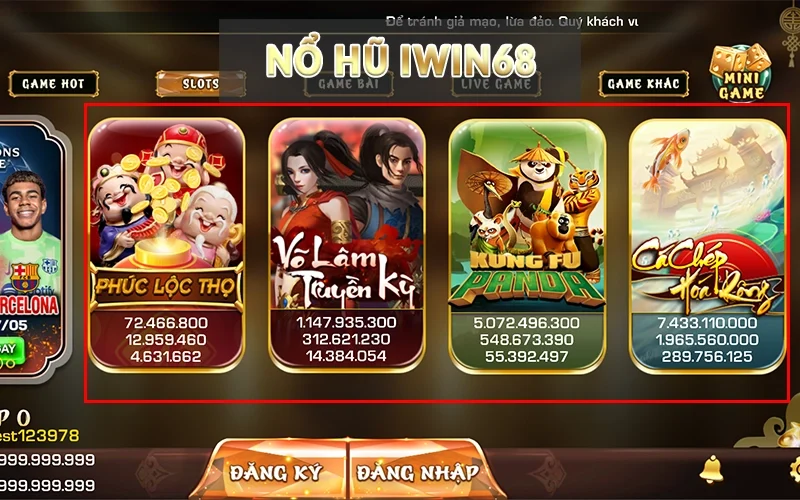 Nổ hũ Iwin68